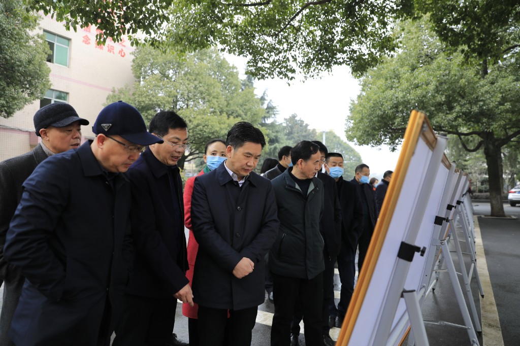 欧杏调研湖南新民中学(原衡阳县六中:在传承百年名校历史文脉中再创