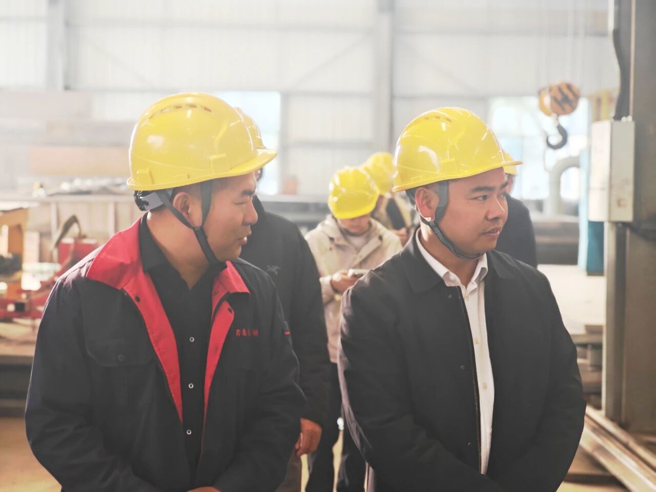 宋光鑫深入白沙片区部分企业开展调研